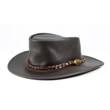 Chapeau australien Oil Marron - Jacaru Reference : 5054 | Chapellerie Traclet
