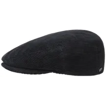 Black Velvet Flat Cap - Traclet Reference: 10711 | Traclet Hat Shop
