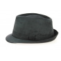 Black Imitation Trilby Hat - Crambes