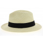 Natural Panama Fedora Hat Baños - Traclet