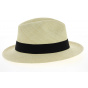Natural Panama Fedora Hat Baños - Traclet