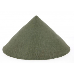 Chinese Pyramid Bali Olive Hat - Traclet