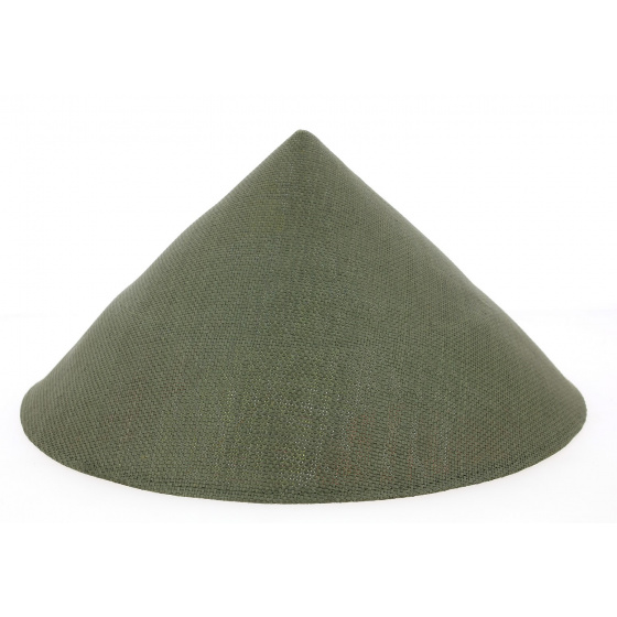 Chinese Pyramid Hat Bali Olive - Traclet