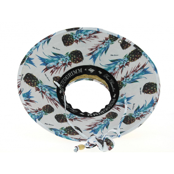 Natural Straw Pine Visor - Traclet