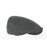 Casquette Plate Piemonte Balte Anthracite Lin & Coton- Traclet Reference : 10727 | Chapellerie Traclet