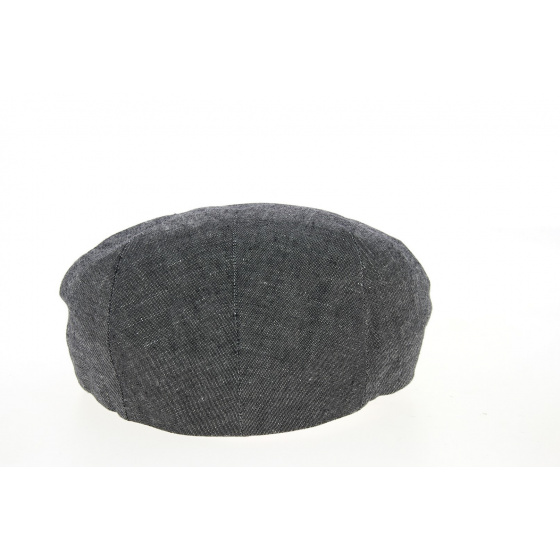 Casquette Plate Piemonte Balte Anthracite Lin & Coton- Traclet Casquette Plate Piemonte Balte Anthracite Lin & Coton- Traclet