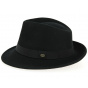 Black Wide Brim Blues Brothers Felt Hat