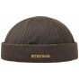 Winter Docker Hat Winter Cotton Aged Brown - Stetson