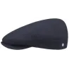 Navy Blue Wool Haymarket Flat Cap - Stetson  Reference: 10741 | Traclet Hat Shop
