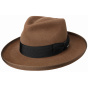 Stetson Brown Fur Felt Amish Homburg Hat