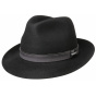 Fedora Bogart Black Felt Stetson Hat