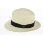 Fedora Natural Straw Panama Hat - Traclet