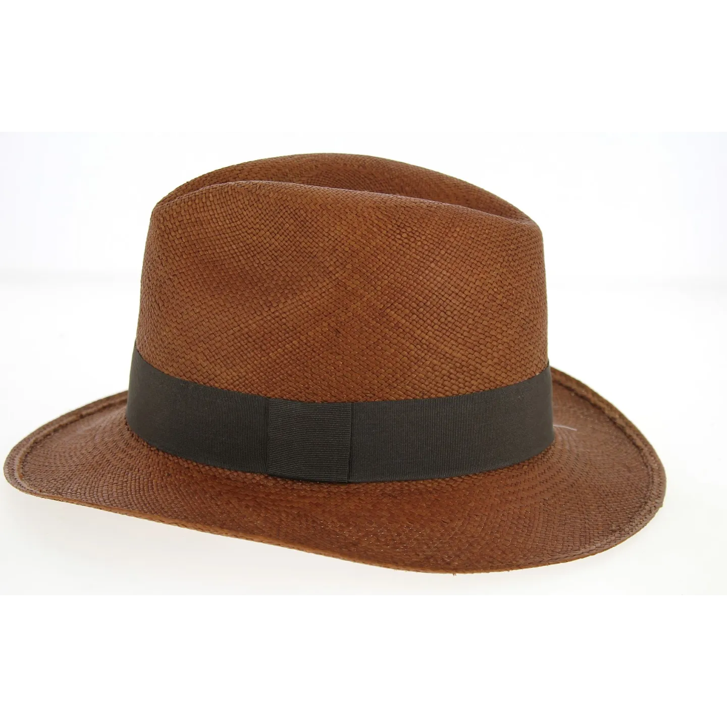 chapeau panama marron El Panecillo  - boutique chapeau panama - Chapellerie Traclet Reference : 3139 | Chapellerie Traclet