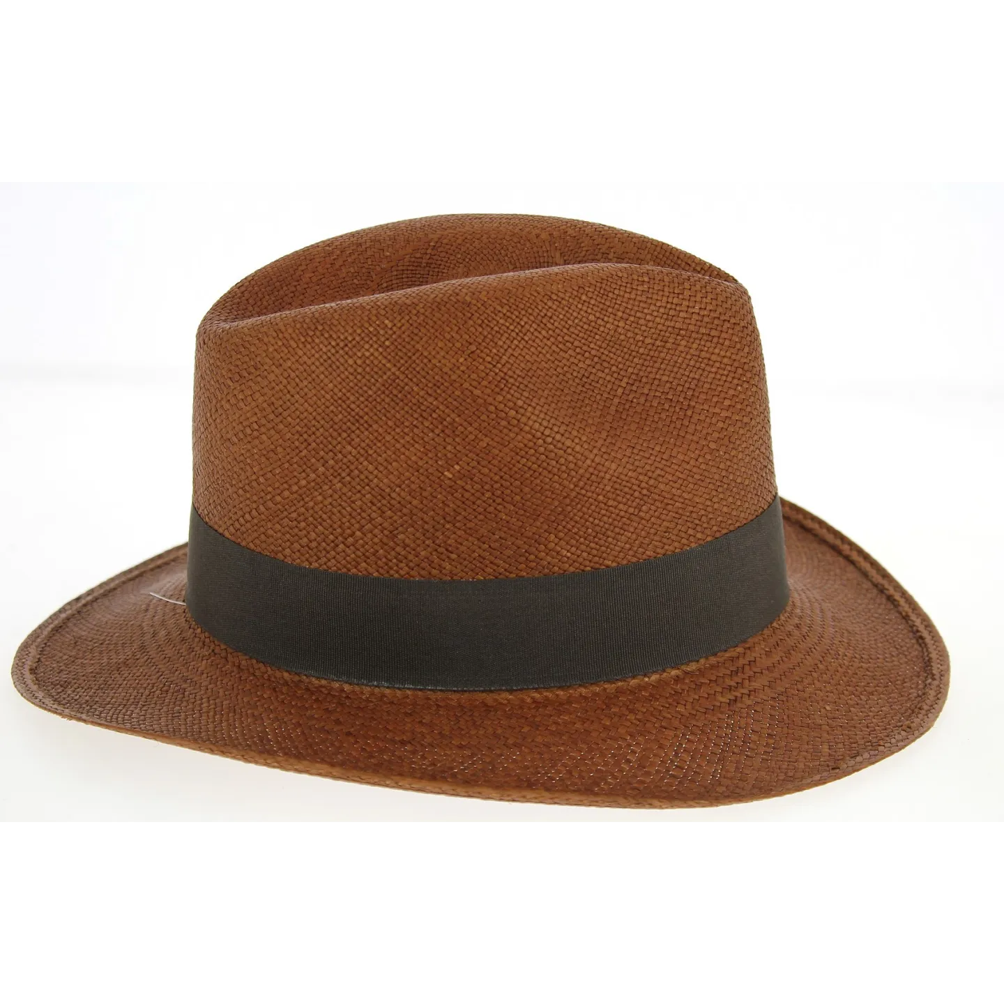 chapeau panama marron El Panecillo  - boutique chapeau panama - Chapellerie Traclet Reference : 3139 | Chapellerie Traclet