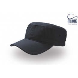 Navy Blue Cotton Army Cap - Traclet