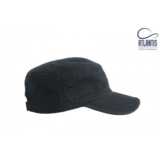 Casquette Army Coton Bleu Marine- Traclet