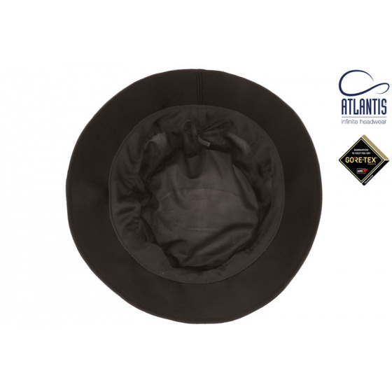 Black Gore-Tex Waterproof Bucket Hat - Traclet