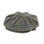 Brown Checkered Bray Irish Cap - Hanna Hats