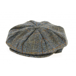 Casquette Irlandaise Bray à Carreaux Marron- Hanna Hats