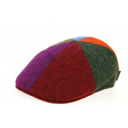 Patchwork Duck Bill Flat Cap