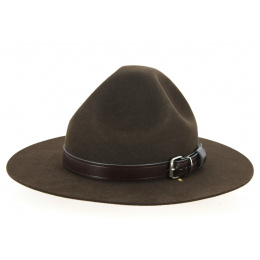 Chapeau scout feutre poil