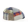 Duck Bill Linen & Cotton Patchwork Cap - Traclet Reference: 10831 | Traclet Hat Shop