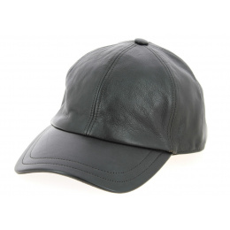 Kingsburg Brown Leather Baseball Cap