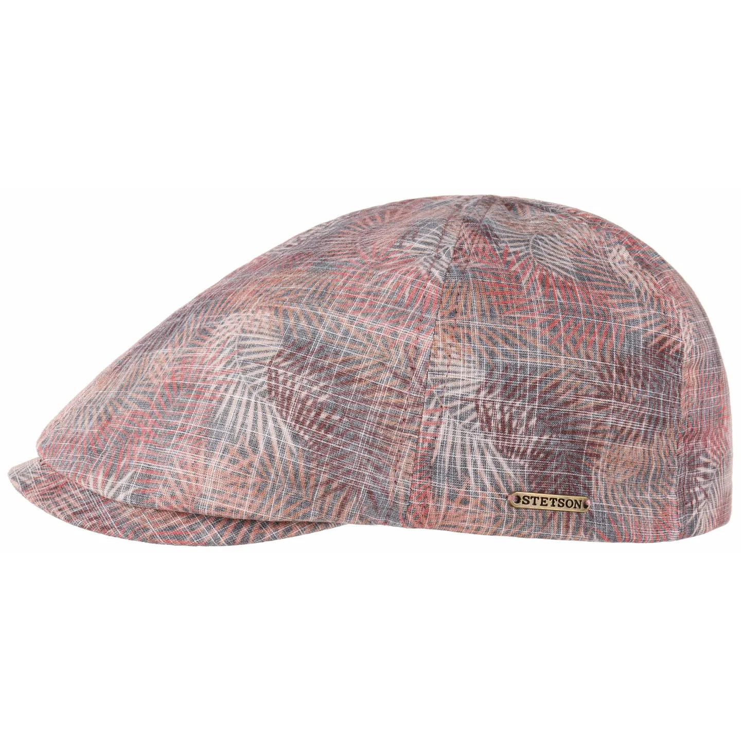 Cotton Duck Bill Cap with Palm Leaves - Stetson Reference: 10835 | Traclet Hat Shop