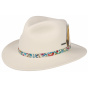 White Wool Felt Traveler Hat - Stetson