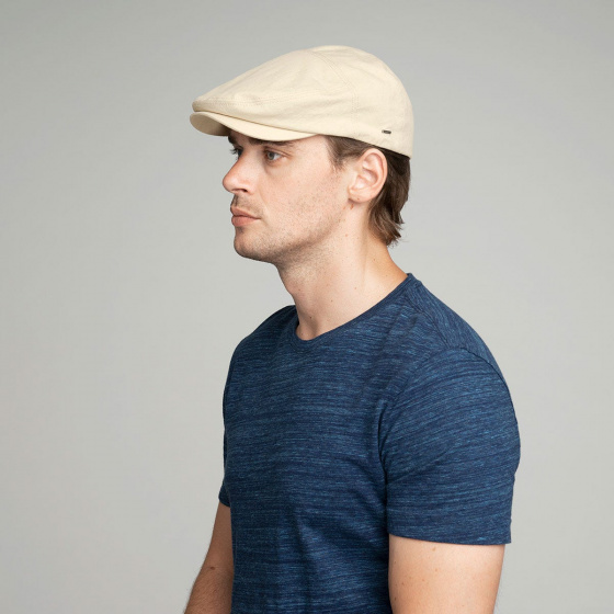 Casquette Plate Keter Coton Beige- Bailey Casquette Plate Keter Coton Beige- Bailey