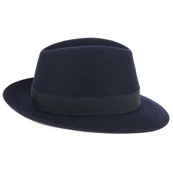 Navy Campania Hat - Borsalino