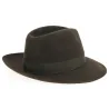 Brown Fur Felt Umberto Hat - Borsalino Reference: 10843 | Traclet Hat Shop