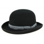 Derby Hat Black Wool Felt Derby Hat - Hatland