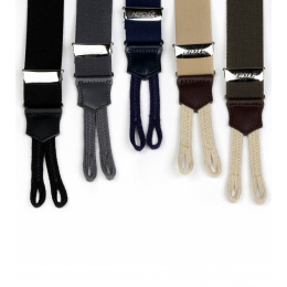 Hercule Men's suspenders Made in France