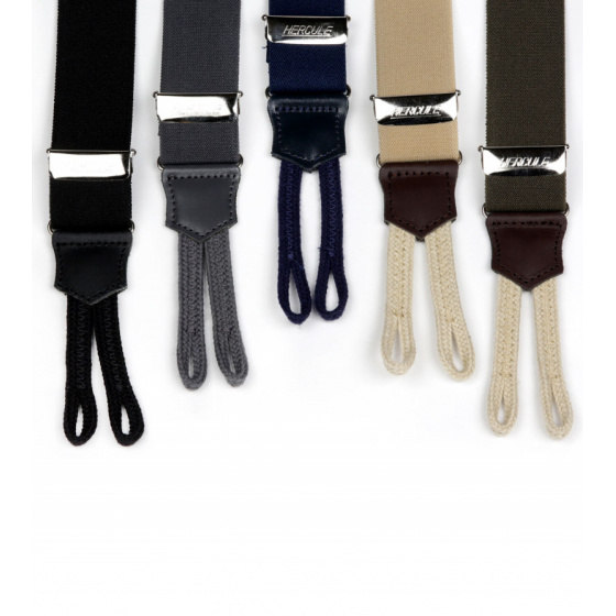 Hercule Men's suspenders Made in France