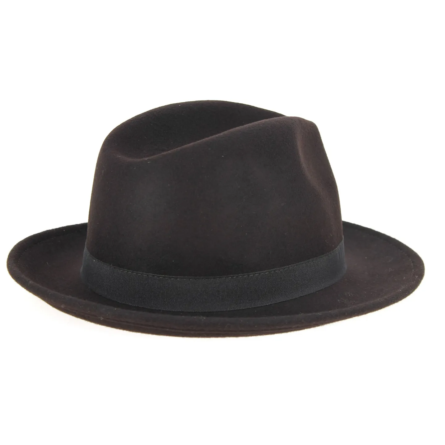 Chapeau trilby marron Reference : 1805 | Chapellerie Traclet