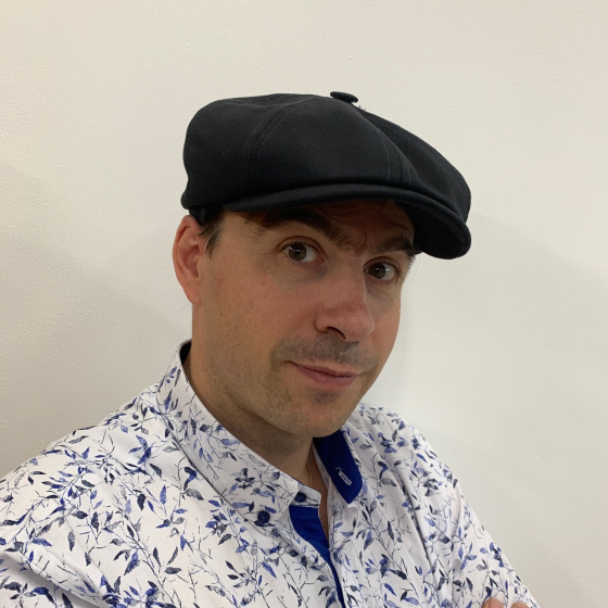 Stetson Black Cotton Selvedge Hatteras Cap