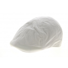 White Cotton Duck Bill Cap - Göttmann