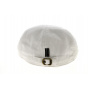 White Cotton Duck Bill Cap - Göttmann