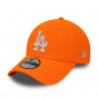 Casquette Los Angeles Dodgers Essential orange fluo - New Era
