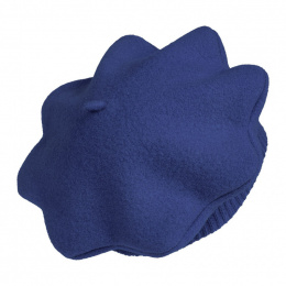 Children's Rascal Beret Merino Wool Navy Blue - Heritage by Laulhère