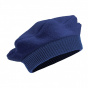 Children's Rascal Beret Merino Wool Navy Blue - Heritage by Laulhère