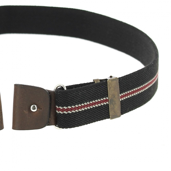 Lyon Black Buckle-Free Belt - Traclet