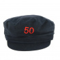 Embroidered sailor's cap 50 years
