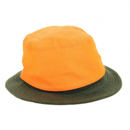 Reversible pocket hunting bucket hat
