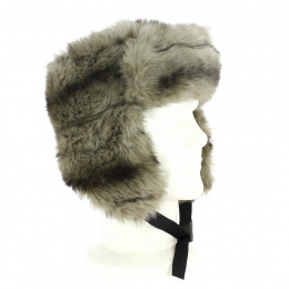Faux fur ushanka