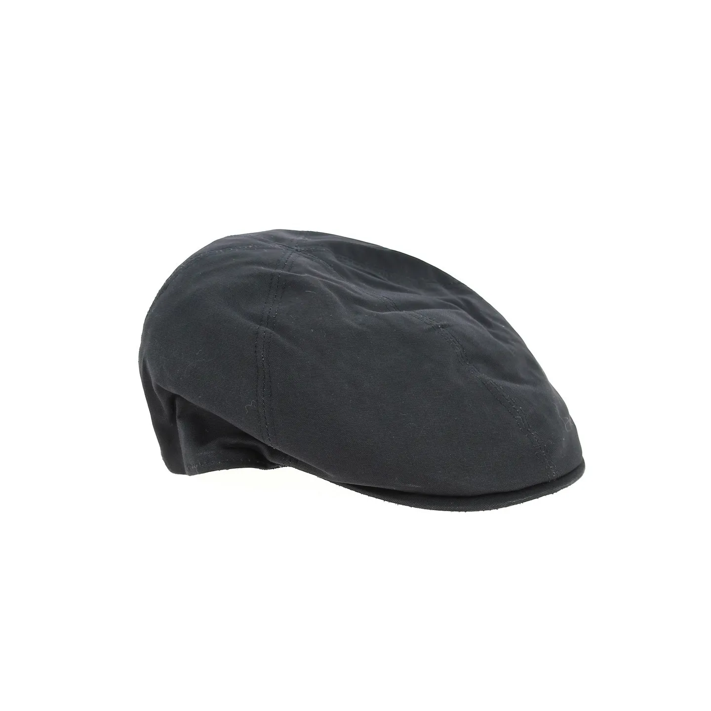 Black 100% cotton duck bill cap Reference: 10909 | Chapellerie Traclet