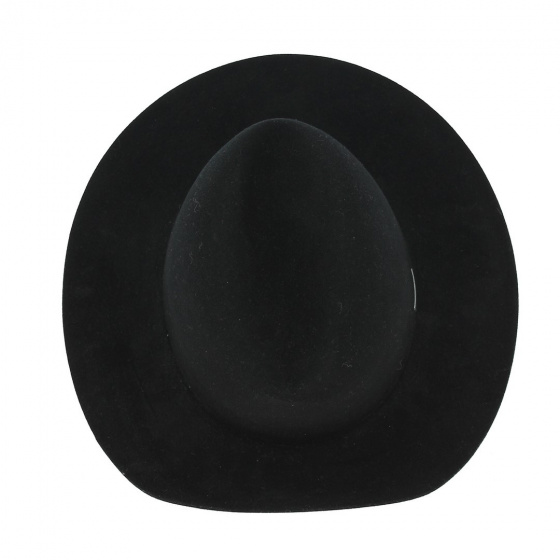 Chapeau Traveller Badlands Feutre Laine Noir - Stetson