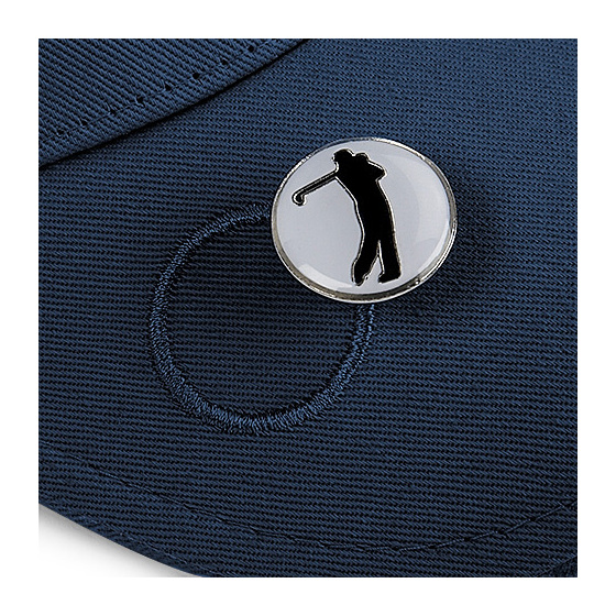 Navy Pro-Style Golf Cap Cotton - Beechfield Navy Pro-Style Golf Cap Cotton - Beechfield