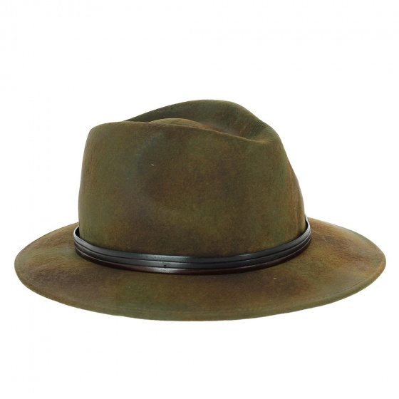 Chapeau Traveller Charlieu Vert vintage - Traclet Chapeau Traveller Charlieu Vert vintage - Traclet